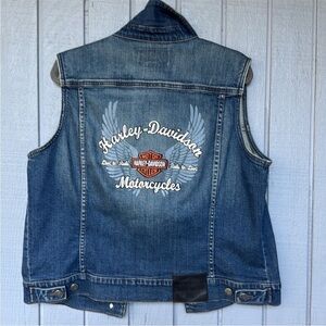 Harley Davidson Denim Jacket XL